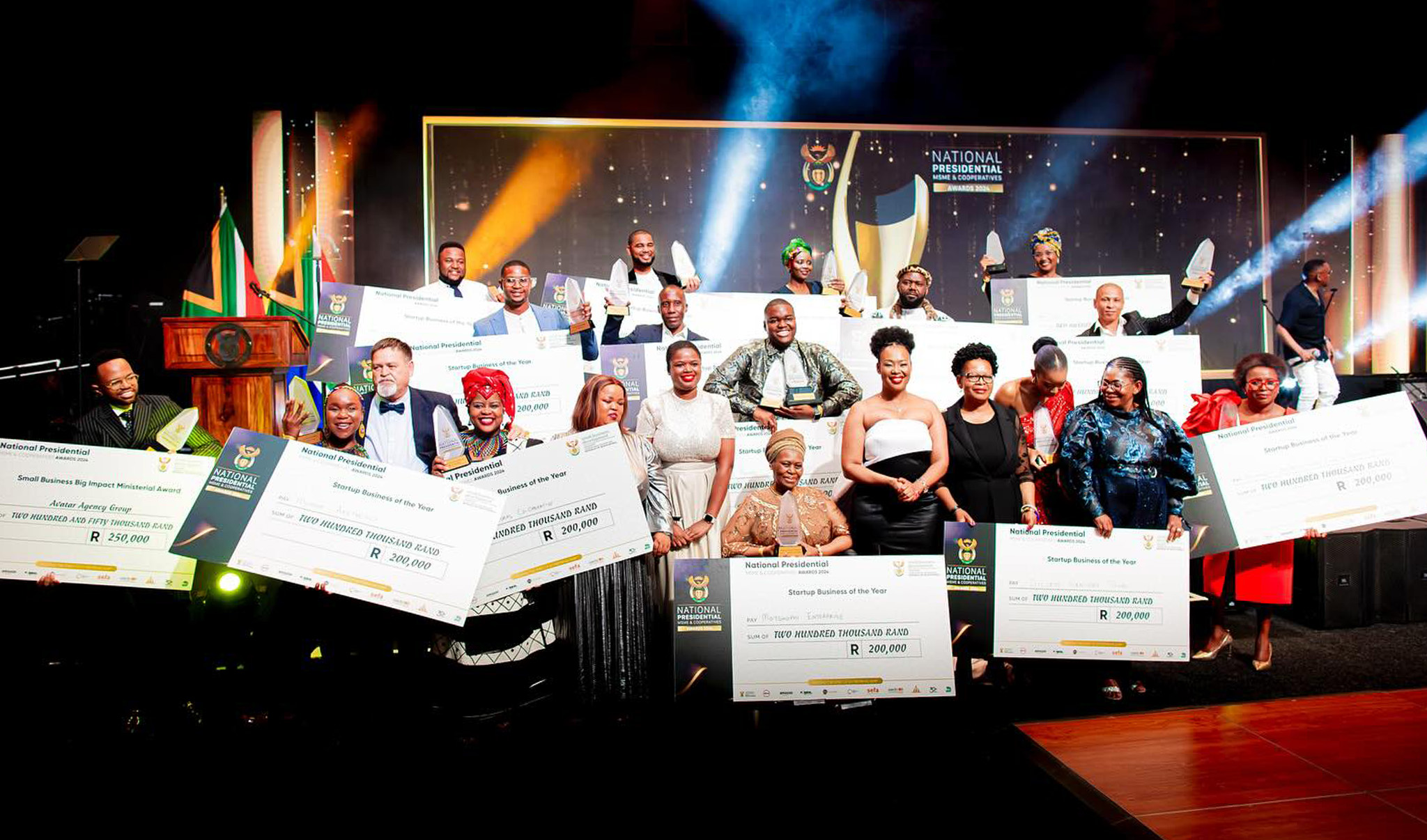 Awards banner